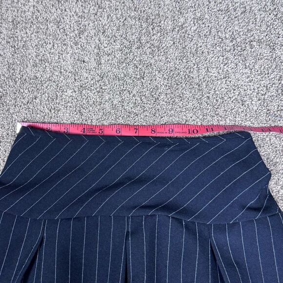 💚SALE💚 Vintage Y2K Black Pinstripe Mini Skirt - Picture 4 of 7
